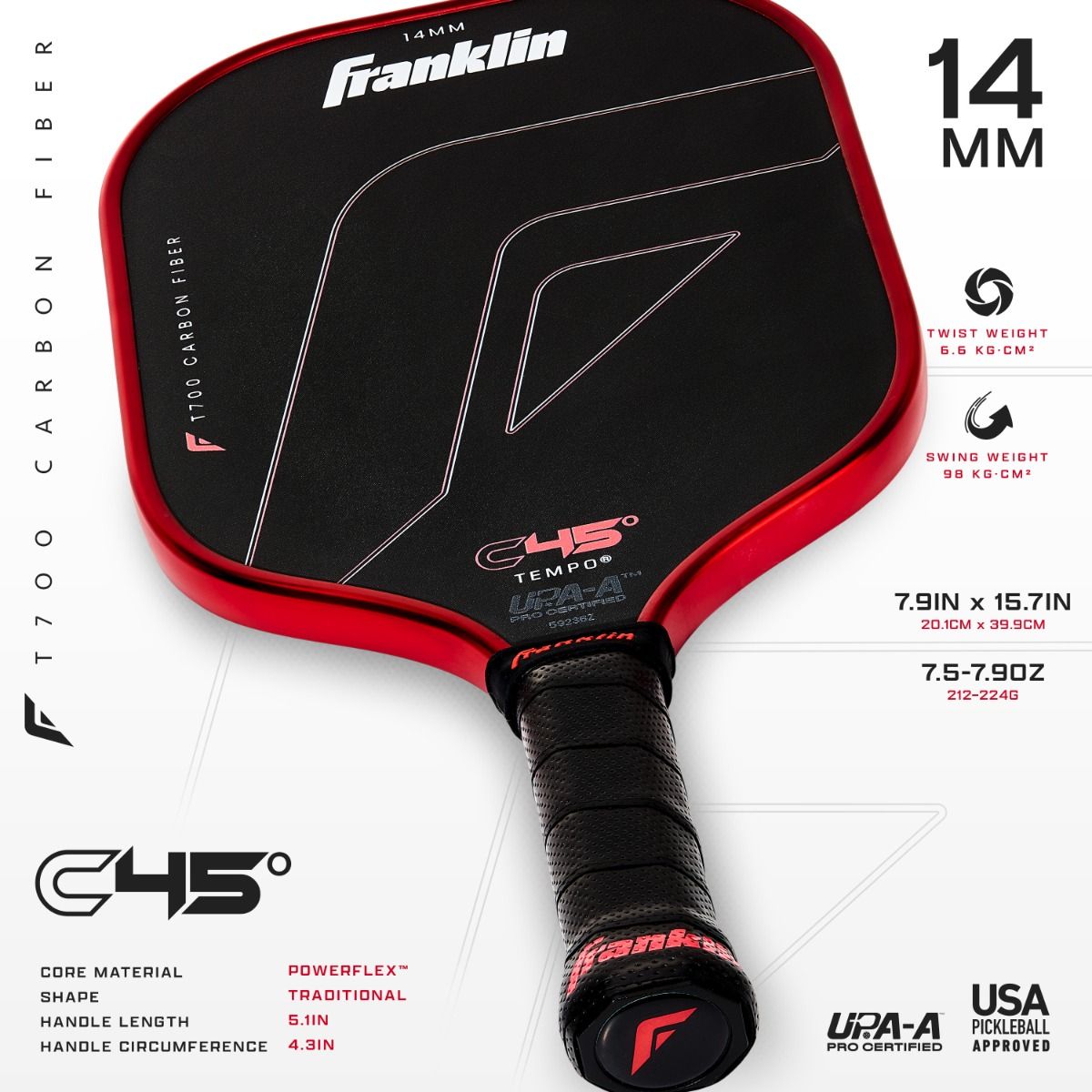 Franklin C45° Tempo 14mm